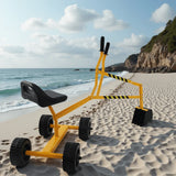 Interactive Metal Yellow Toy Excavator With Realistic Bucket - Omega Lifestyles