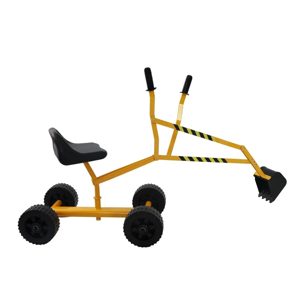 Interactive Metal Yellow Toy Excavator With Realistic Bucket - Omega Lifestyles