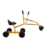 Interactive Metal Yellow Toy Excavator With Realistic Bucket - Omega Lifestyles