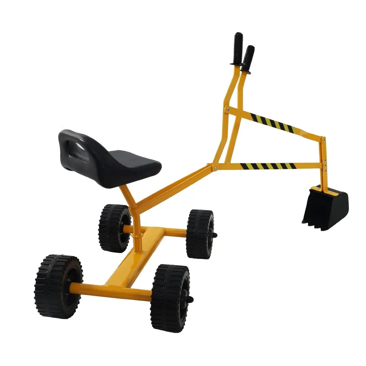 Interactive Metal Yellow Toy Excavator With Realistic Bucket - Omega Lifestyles