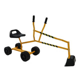 Interactive Metal Yellow Toy Excavator With Realistic Bucket - Omega Lifestyles