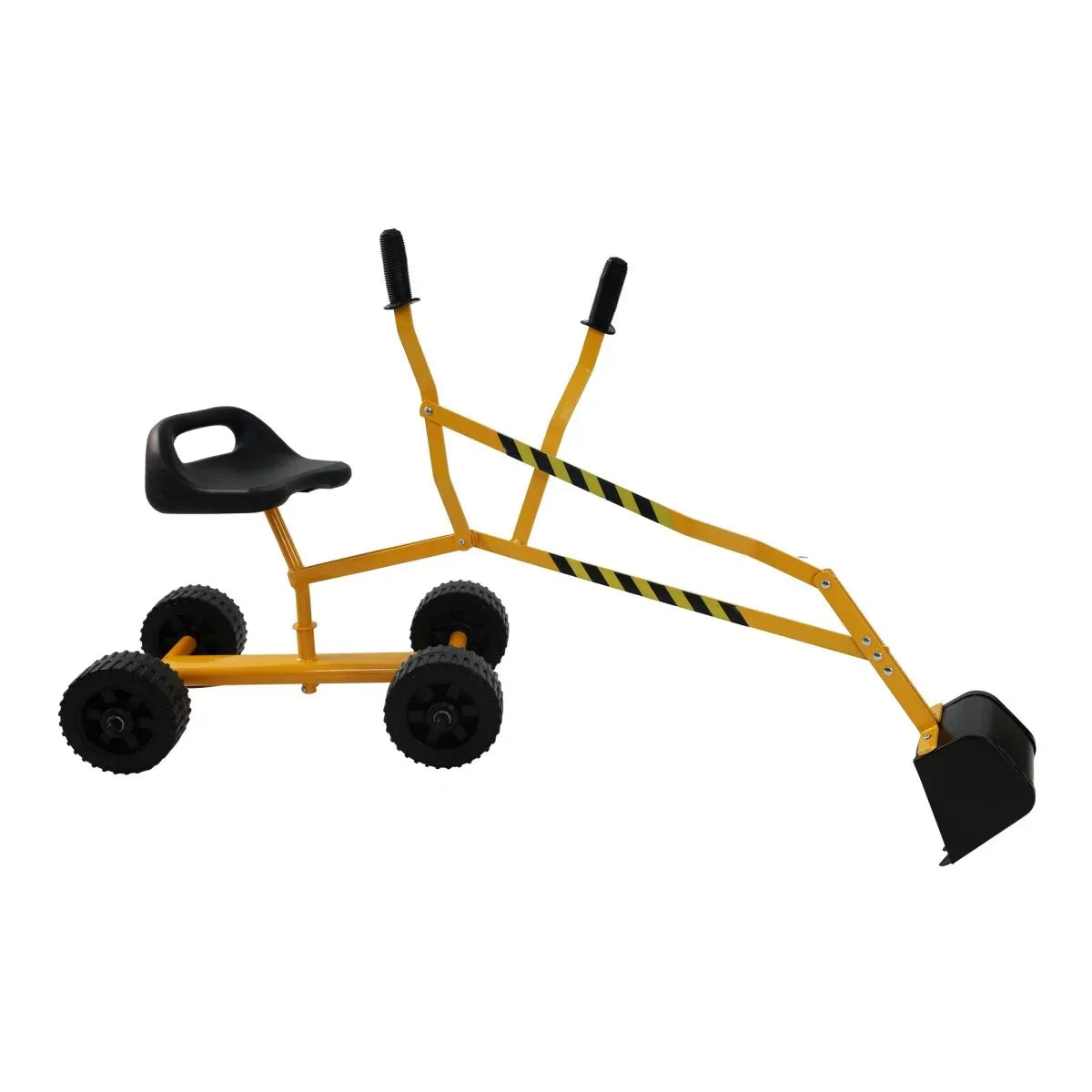 Interactive Metal Yellow Toy Excavator With Realistic Bucket - Omega Lifestyles