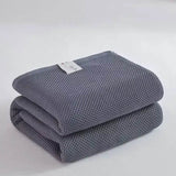Japanese-Style 100% Cotton Summer Honeycomb Blanket - Omega Lifestyles