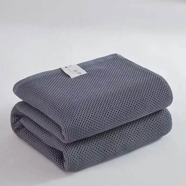 Japanese-Style 100% Cotton Summer Honeycomb Blanket - Omega Lifestyles