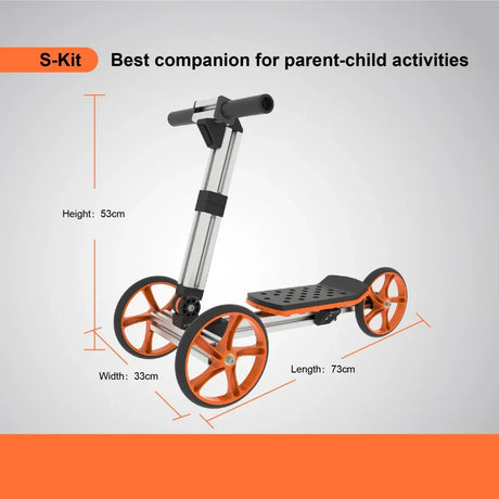 Kids Constructible Aluminum Balance Bike Building Kit - Omega Lifestyles