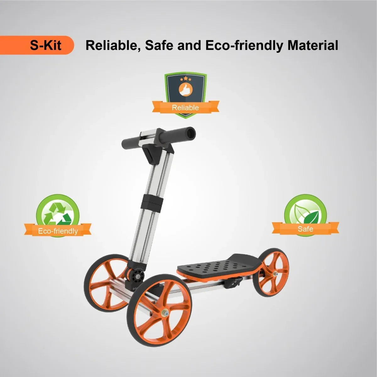 Kids Constructible Aluminum Balance Bike Building Kit - Omega Lifestyles