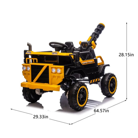 Kids Electric Ride-On Car Spacious 3-Seater With Remote Control - Omega Lifestyles