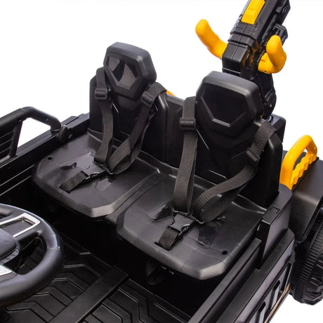 Kids Electric Ride-On Car Spacious 3-Seater With Remote Control - Omega Lifestyles