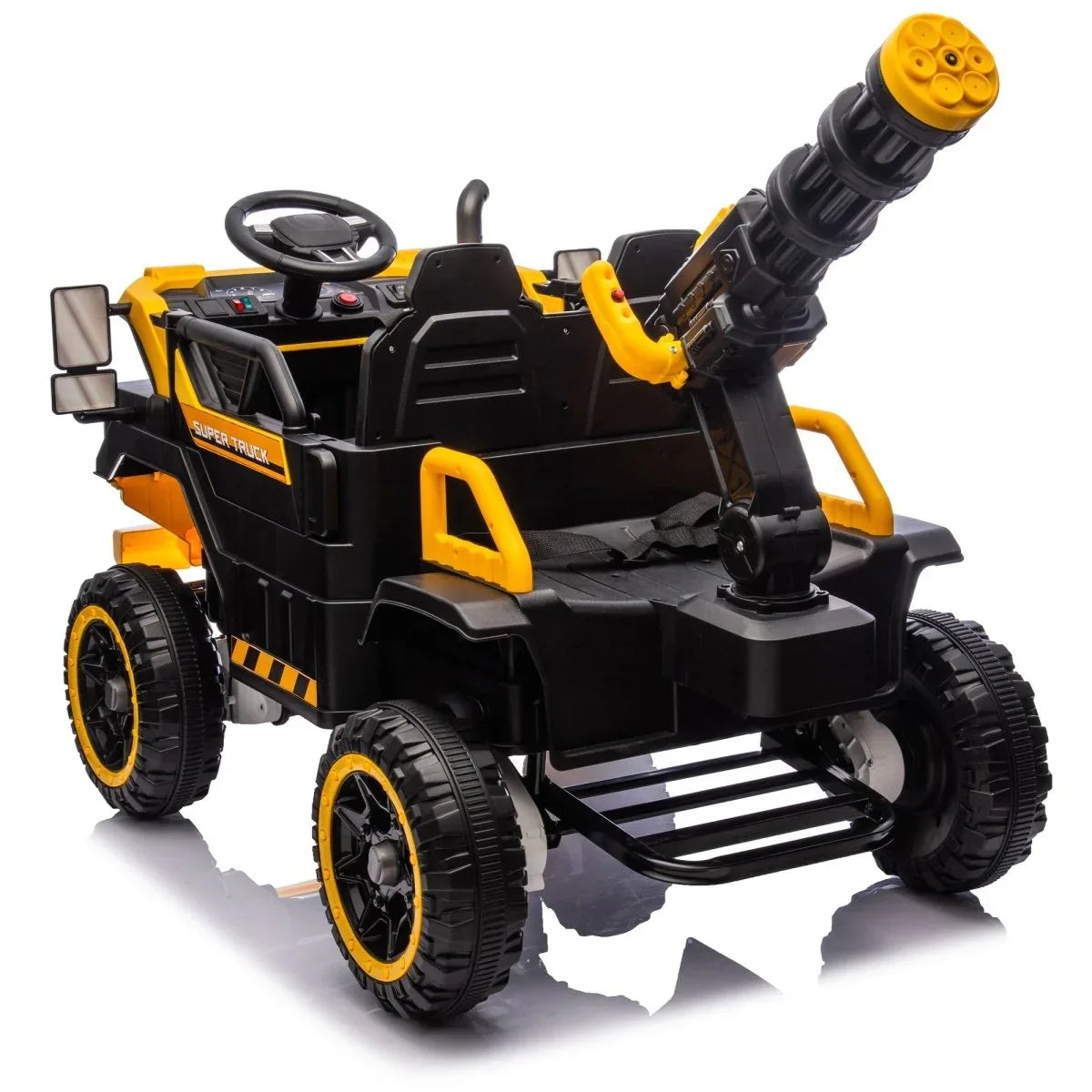 Kids Electric Ride-On Car Spacious 3-Seater With Remote Control - Omega Lifestyles