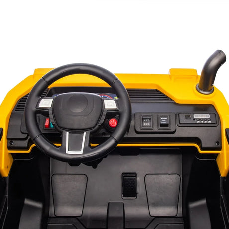 Kids Electric Ride-On Car Spacious 3-Seater With Remote Control - Omega Lifestyles