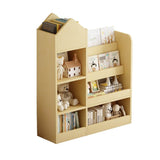 Kids Wooden Bookshelf Storage Organizer With Baskets - Sleep Galleria