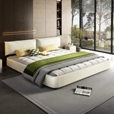 King Size Chenille Upholstered Adjustable Headboard Bed Frame - Omega Lifestyles