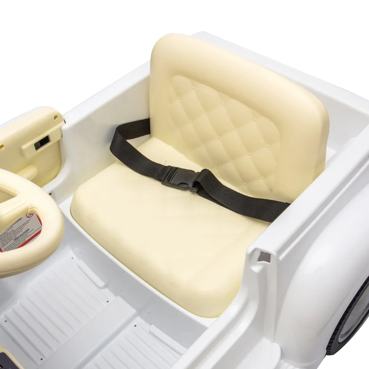 Licensed Chevrolet 12V Kids Ride-On Truck With Bluetooth - Omega Lifestyles