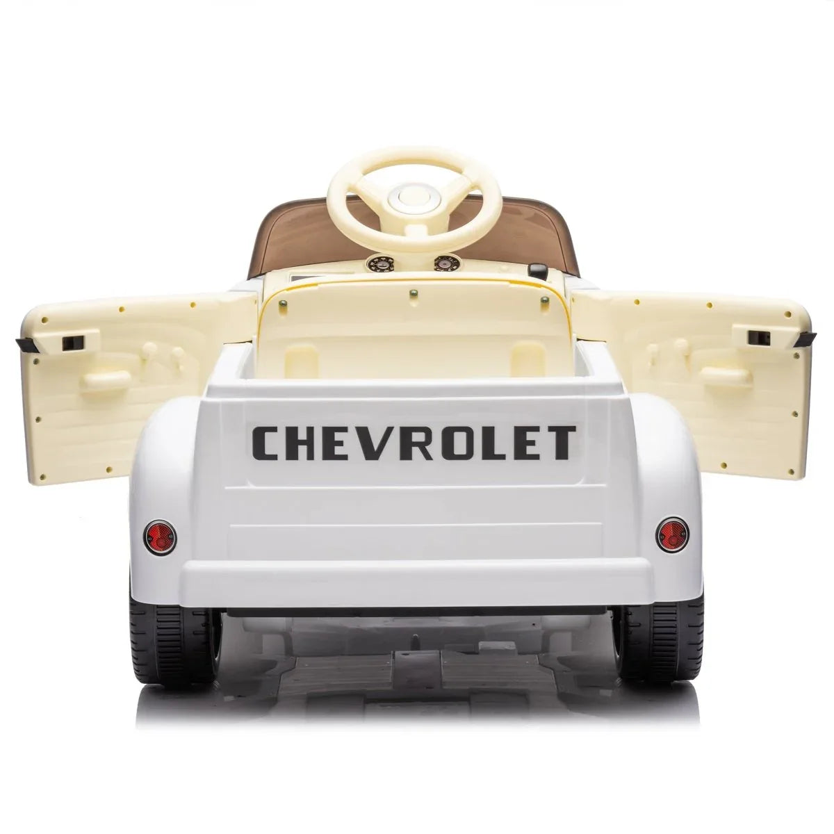 Licensed Chevrolet 12V Kids Ride-On Truck With Bluetooth - Omega Lifestyles