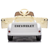 Licensed Chevrolet 12V Kids Ride-On Truck With Bluetooth - Omega Lifestyles