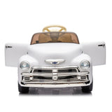 Licensed Chevrolet 12V Kids Ride-On Truck With Bluetooth - Omega Lifestyles