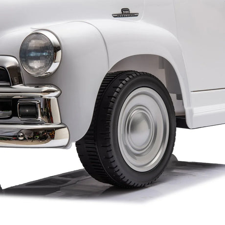Licensed Chevrolet 12V Kids Ride-On Truck With Bluetooth - Omega Lifestyles