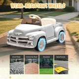 Licensed Chevrolet 12V Kids Ride-On Truck With Bluetooth - Omega Lifestyles