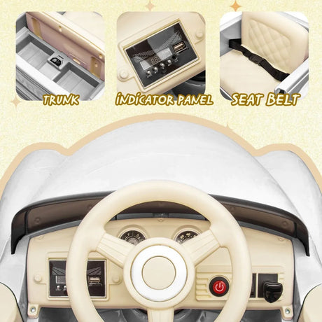 Licensed Chevrolet 12V Kids Ride-On Truck With Bluetooth - Omega Lifestyles