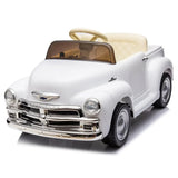 Licensed Chevrolet 12V Kids Ride-On Truck With Bluetooth - Omega Lifestyles