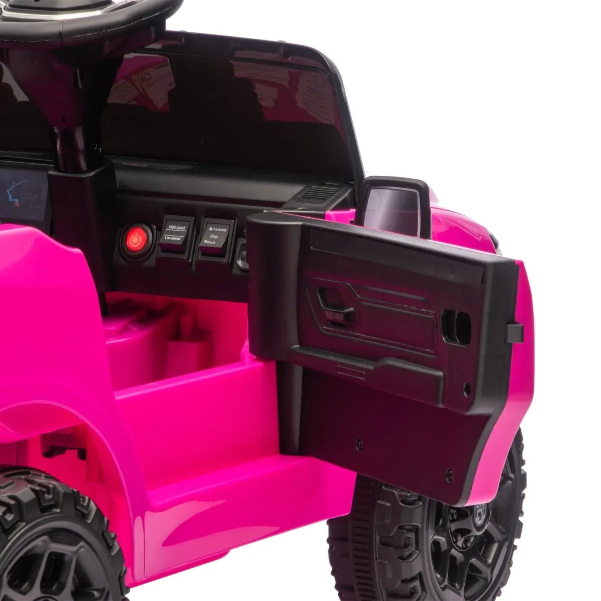 Licensed Dodge RAM 3500 Kids Ride-On Truck With Remote Control - Omega Lifestyles