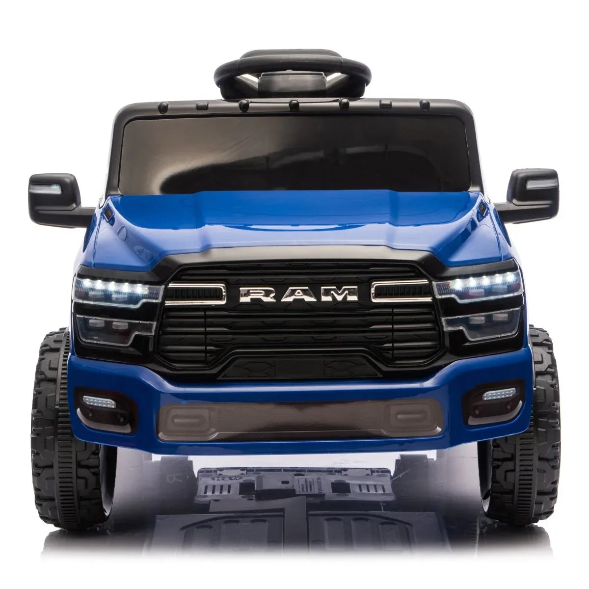 Licensed Dodge RAM 3500 Kids Ride-On Truck With Remote Control - Omega Lifestyles