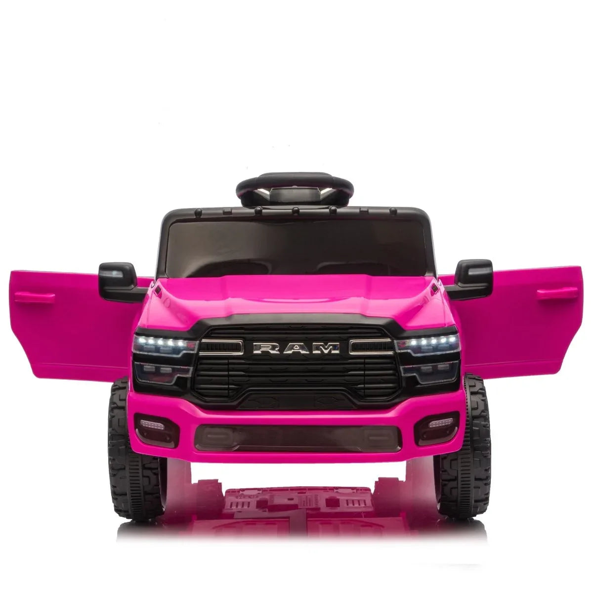 Licensed Dodge RAM 3500 Kids Ride-On Truck With Remote Control - Omega Lifestyles