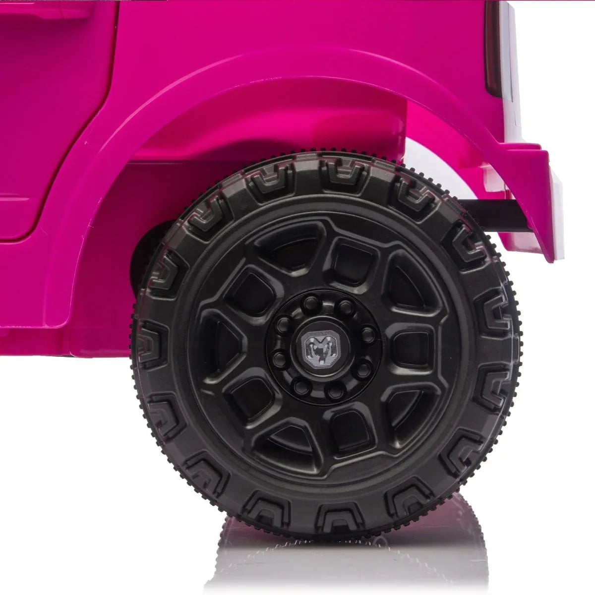 Licensed Dodge RAM 3500 Kids Ride-On Truck With Remote Control - Omega Lifestyles