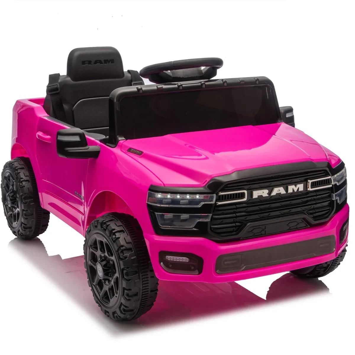 Licensed Dodge RAM 3500 Kids Ride-On Truck With Remote Control - Omega Lifestyles