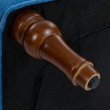 Light Blue Fabric Accent Chair With Foam Cushion - Omega Lifestyles