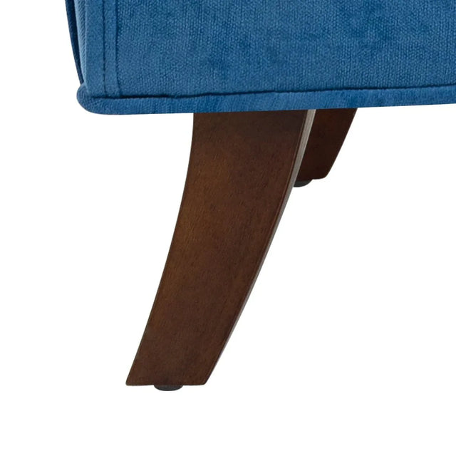 Light Blue Fabric Accent Chair With Foam Cushion - Omega Lifestyles