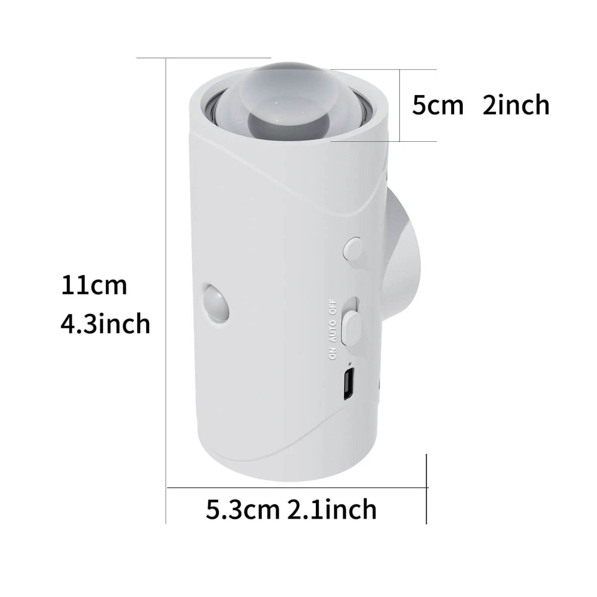 Magnetic Color-Changing Wall Sconce Night Light - Omega Lifestyles