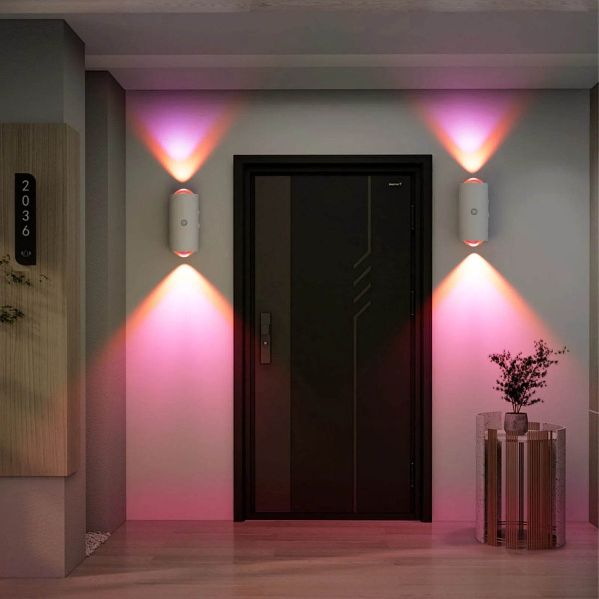 Magnetic Color-Changing Wall Sconce Night Light - Omega Lifestyles