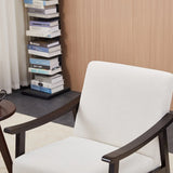 Medieval-Inspired High Back Upholstered Modern Armchair - Omega Lifestyles