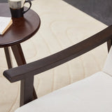 Medieval-Inspired High Back Upholstered Modern Armchair - Omega Lifestyles