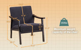 Medieval-Inspired High Back Upholstered Modern Armchair - Omega Lifestyles