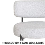 Medieval Modern Cream MDF Dining Table With Cushioned Chairs - Omega Lifestyles