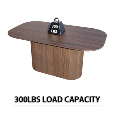 Medieval Modern MDF Dining Table With PU Chairs Set - Omega Lifestyles