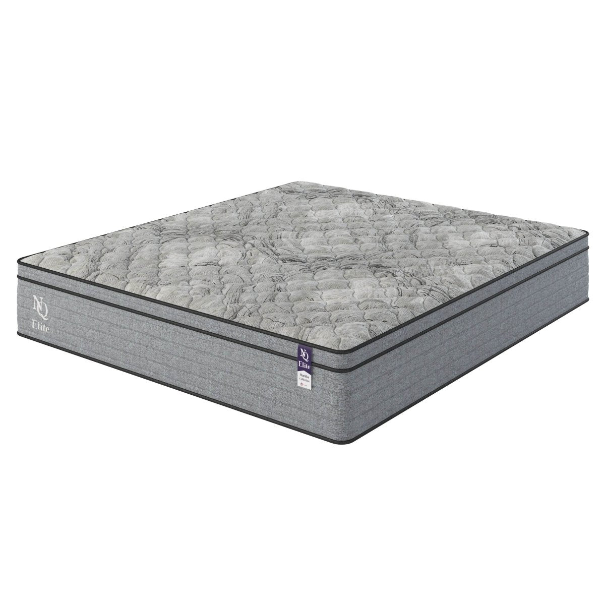 Medium 10 - Inch Cooling Gel Memory Foam Queen Mattress - Driftwood - Omega Lifestyles