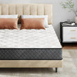 Medium 10-Inch Hybrid Memory Foam Mattress With Pocket Coils - Sleep Galleria