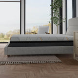 Medium 14 - Inch Copper Gel Hybrid Edge Support Full Mattress - Driftwood - Omega Lifestyles