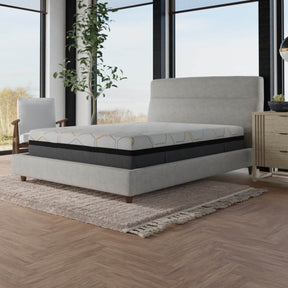 Medium 14-Inch Copper Gel Hybrid Edge Support Full Mattress - Omega Lifestyles