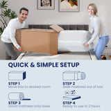 Medium 14-Inch Hybrid Gel Memory Foam King Mattress - Omega Lifestyles