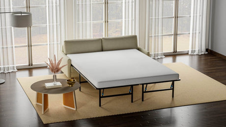 Medium 5 - Inch Foam Queen Sleeper Sofa Mattress - Driftwood - Omega Lifestyles