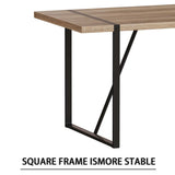 Mid Century MDF Wood Dining Table And Chairs Set - Omega Lifestyles