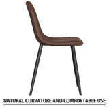 Mid Century MDF Wood Dining Table And Chairs Set - Omega Lifestyles