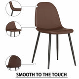 Mid Century MDF Wood Dining Table And Chairs Set - Omega Lifestyles