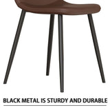 Mid Century MDF Wood Dining Table And Chairs Set - Omega Lifestyles