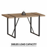 Mid Century MDF Wood Dining Table And Chairs Set - Omega Lifestyles