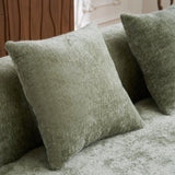 Minimalist Green L-Shape Sectional Sofa With Chaise - Omega Lifestyles